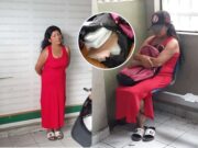 Capturan a mujer robando «tapas de inodoro» de un colegio en Ica