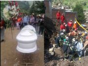 Entierran restos de Carmen Milla: mujer que terminó sepultada tras alud en La Perla