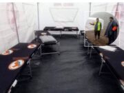 Gobierno Regional instaló albergue temporal para que familias afectadas por alud en La Perla puedan estar seguras