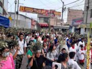 Gran cantidad de fieles Huaralinos participaron de la celebración de Domingo de Ramos en Huaral