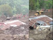 Rescatistas luchan por encontrar a los otros 4 desaparecidos sepultados tras alud en La Perla