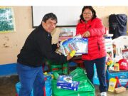Gobierno Regional de Lima entregó materiales educativos y kits de emergencia a escolares de La Perla