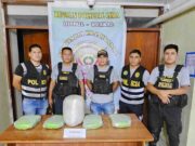 Hallan saco con 10 Kg de marihuana en la Quinta Sipán de la calle 28 de Julio de Huaral