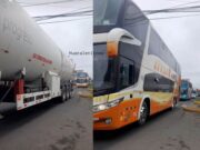 Caos vehicular en el centro de Huaral por desvío en la Panamericana tras hundimiento de vía en Chancay