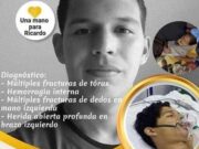 Identifican a joven que sufrió accidente y está en UCI : familiares piden ayuda para costear gastos