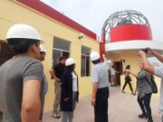 Gobernadora supervisó obra de la compañía de Bomberos de Huaral que está próxima a inaugurarse