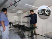 Instalan centro quirúrgico móvil en el Hospital de Chancay tras incendio que dejó graves daños