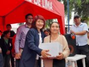 Gobernadora Rosa Vásquez hizo entrega de productos hidrobiológicos a comedores populares de Huaral y Chancay