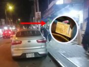 Huaral : Hallan vehículo abandonado con billetes falsos en plena Avenida Solar