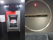 Delincuentes colocan «cartón» en cajero automático para robar a quienes intenten retirar dinero