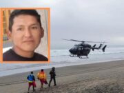 Buzos profesionales se sumarán a búsqueda del cuerpo de sereno desaparecido en mar de Huacho