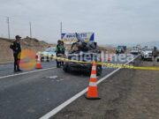 Enfermera perdió la vida tras chocar su vehículo contra trailer en Huacho. Enfermera perdió la vida tras chocar su vehículo contra trailer en Huacho.