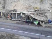 Huancavelica: 15 fallecidos tras despiste y volcadura de bus. Huancavelica 15 fallecidos tras despiste y volcadura de bus.