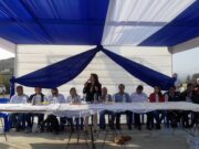 Gobernadora Rosa Vásquez en mesa de diálogo: «Ninguna obra se puede hacer si no hay una Licencia Social»