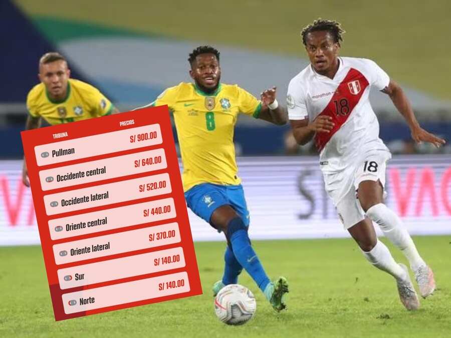 Perú vs Brasil ¿Cuándo juegan y cuánto cuestan las entradas para el