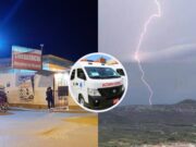 Sumbilca: mujeres afectadas por rayo, tuvieron que ser trasladadas en carro particular al no haber ambulancia