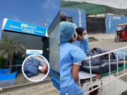 Huaral: Adulto mayor que hacía cola en EsSalud se descompensó y cayó sobre la acera golpeándose la cabeza