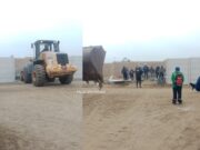 PNP logra desalojar a invasores de terreno cerca al Cementerio de Aucallama