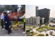 Joven quedó herido tras caer desde el quinto piso de la Universidad de Lima