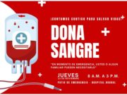 Este jueves 23, habrá Campaña de Donación Voluntaria de Sangre en Huaral