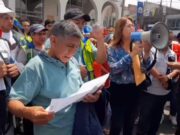 ¡Dirigentes mototaxistas fueron recibidos por el Gerente Municipal «Cambio de vías, no va»