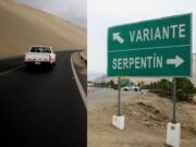 Aucallama: restringen tránsito de vehículos de transporte público en el Serpentín de Pasamayo hasta el 2025