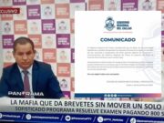 Destituyen del cargo a Gerente de Transportes del Callao por liderar presunta mafia de brevetes