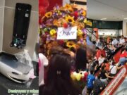 Mesas sucias, baños destruidos, se llevaron las flores y hasta el jabón, tras inauguración del Mall de SJL