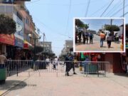 Cierran accesos al Boulevard de Huaral para evitar el ingreso de vendedores ambulantes