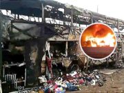 Chancay: bus interprovincial quedó reducido a chatarra tras incendiarse en plena Panamericana Norte