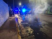 Barranca: mototaxista muere calcinado dentro de su unidad tras ser impactado por camioneta