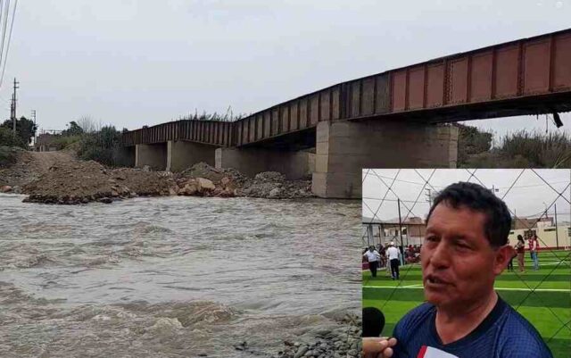 Alcalde de Aucallama dice que problema de los puentes de su distrito tendrán pronta solución.