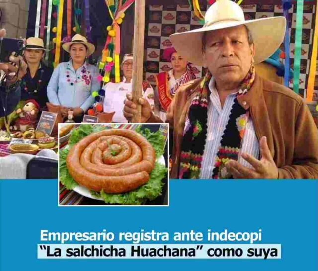 Huachanos indignados por supuesto registro de la salchicha huachana por empresario.