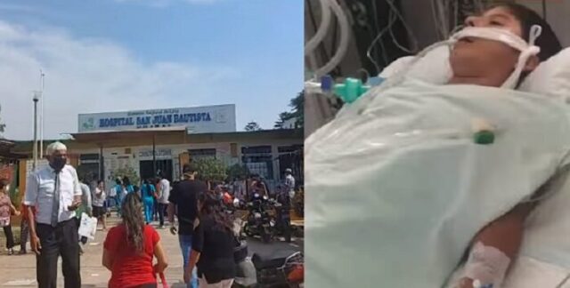 Paciente en UCI por laceración de hígado durante cirugía en hospital de Huaral.