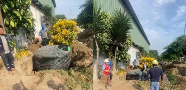 Acusan a empresa de no procesar sus aguas servidas y verterlas a un dren de la Esperanza