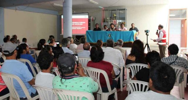 Masiva participación en Taller de Sensibilización del Plan de Desarrollo Urbano en Aucallama.