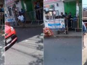 Trabajadora municipal agredida por ambulantes, denuncia falta de protección por fiscalizadores. Trabajadora municipal agredida por ambulantes, denuncia falta de protección por fiscalizadores.