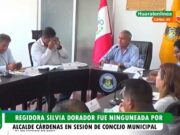 Regidora Silvia Dorador fue ninguneada por alcalde Cárdenas en sesión de concejo 𝗥𝗘𝗚𝗜𝗗𝗢𝗥𝗔 𝗦𝗜𝗟𝗩𝗜𝗔 𝗗𝗢𝗥𝗔𝗗𝗢𝗥 𝗙𝗨𝗘 𝗡𝗜𝗡𝗚𝗨𝗡𝗘𝗔𝗗𝗔 𝗣𝗢𝗥 𝗔𝗟𝗖𝗔𝗟𝗗𝗘 𝗖Á𝗥𝗗𝗘𝗡𝗔𝗦 𝗘𝗡 𝗦𝗘𝗦𝗜Ó𝗡 𝗗𝗘 𝗖𝗢𝗡𝗖𝗘𝗝𝗢.