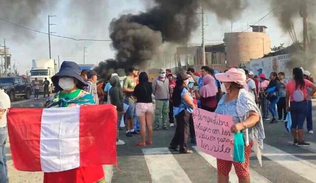 Chancayanos realizaron marcha exigiendo ser escuchados por autoridades.