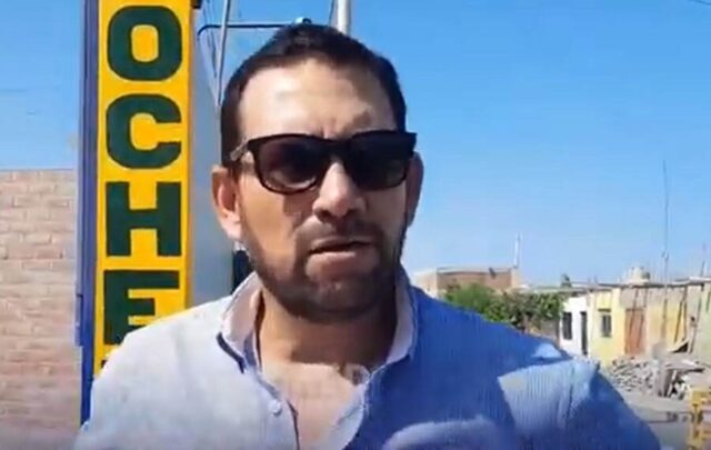 Javier Alvarado reaparece en Huacho e indica que no tiene interés en la política.
