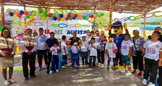 Municipalidad de Aucallama realiza jornada en el Día Mundial de Concienciación Sobre el Autismo.