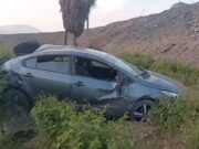 Tres heridos, en volcadura de automóvil en Pasamayo. Tres heridos, en volcadura de automóvil en Pasamayo.