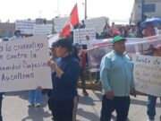 Comuneros de Aucallama realizaron protesta ante la Fiscalía Provincial de Huaral Comuneros de Aucallama realizaron protesta ante la Fiscalía Provincial de Huaral