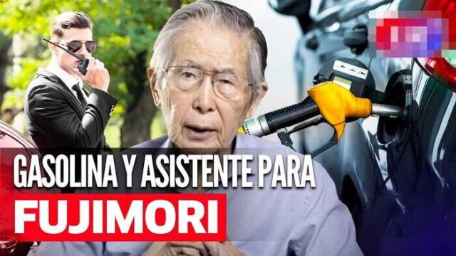 Congreso le concede 150 galones de combustible y sueldo de un asistente a ex presidente Alberto Fujimori.