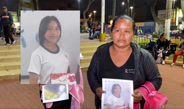 Desesperada madre denuncia la desaparición de su hija de 13 años en Huaral