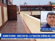 Director de I.E. El Carmen pide ayuda urgente para reconstruir pabellón en muy mal estado. Director de I.E. El Carmen pide ayuda urgente para reconstruir pabellón en muy mal estado