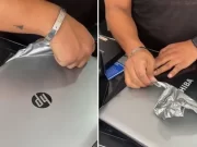 Joven compró laptop, pero era de otra marca Joven compró laptop, pero era de otra marca