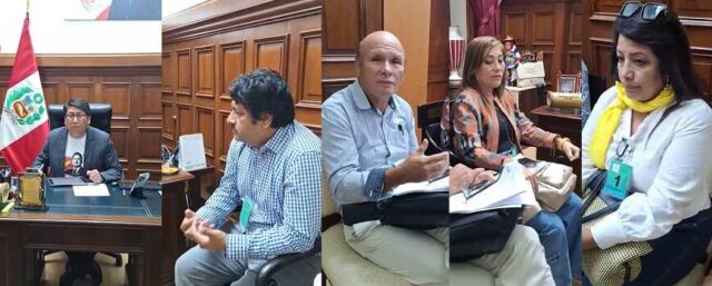 Frente de Defensa fue recibido y expuso en el Congreso la problemática del megapuerto