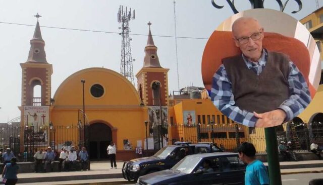 El recordado Padre Pepe rememora con nostalgia a la hoy desaparecida iglesia de Huaral.