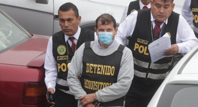 Alejandro Sánchez, exfinancista de Pedro Castillo será trasladado al penal de Huaral